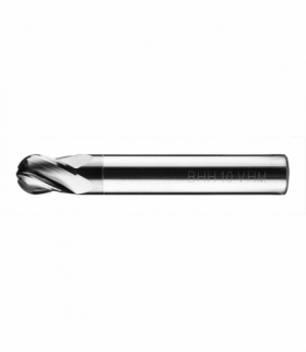 Frez węglikowy ogólnego stosowania FWK4K. VHM TiAlN zgodnie z normą DIN 6527 K. Średnica: 8 mm , Średnica chwytu: 8 mm , Długość całkowita: 58 mm , Długość robocza: 9 mm. Typ chwytu: walcowy. Sztuk w opakowaniu: 1. GTX BAILDON 22608001