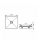 ONTEC R C1 302 M ST/W Oprawa awaryjna LED Kanlux 27393