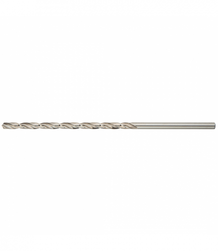 Wiertło prawoskrętne ogólnego stosowania do metalu XL-P (NWKp). HSS zgodnie z normą DIN 1869 RN. Średnica: 4,5 mm , Uchwyt: 4,5 mm , Długość: 185 mm , Długość robocza: 125 mm. Typ chwytu: walcowy , Zaostrzenie: 118°. 1szt. GTX BAILDON 04804501