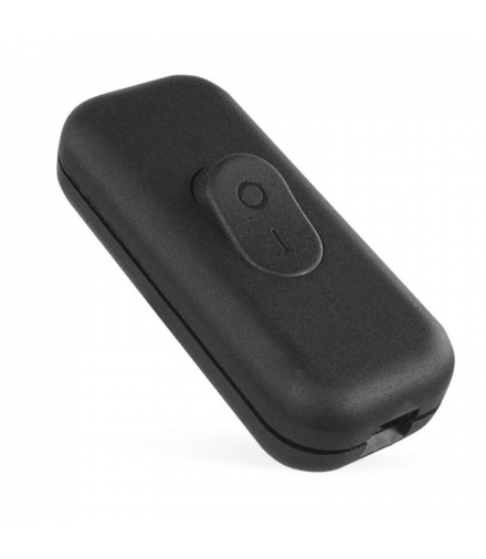 Wyłącznik na przewód, przelotowy, czarny EMOS A1209