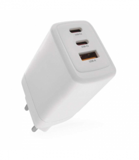 Szybka ładowarka 1x USB-A QC + 2x USB-C PD GaN 65W max. EMOS V05G65