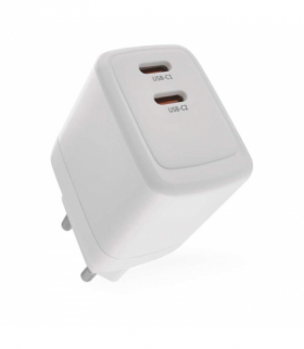 Szybka ładowarka 2x USB-C PD GaN 35W max. EMOS V03G35