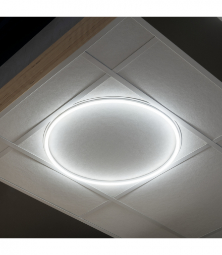 Ramka świecąca, oprawa oświetleniowa LED AVAR O 6060 40W NW neutralna 4000K, 3500lm, 600mm biały Kanlux 26785