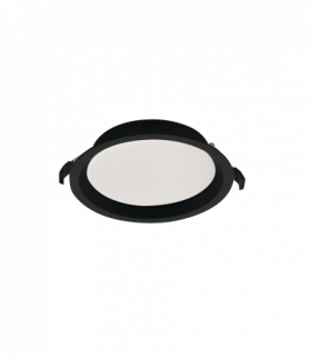 Oprawa typu downlight bez zasilacza w komplecie TIBERI CCT 15-21W-B czarny Kanlux 26380