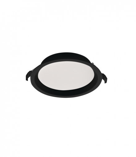 Oprawa typu downlight bez zasilacza w komplecie TIBERI CCT 15-21W-B czarny Kanlux 26380