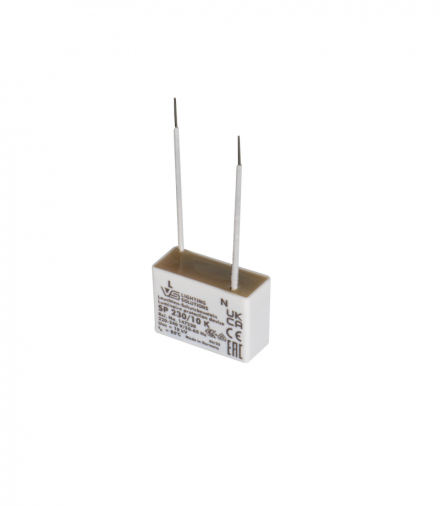 Ogranicznik przepięć T3 (D), miniaturowy, podtynkowy, dopuszkowy SP 230/10K VOSSLOH-SCHWABE Kanlux 25571