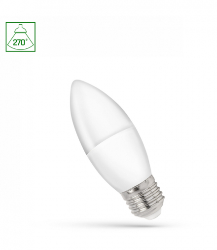 LED ŚWIECOWA E27 230V 1W NW SPECTRUM Spectrum WOJ+14455_1W