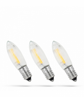 LED ŻARÓWKA CHOINKOWA E-10 10-55V/0,2W WW SPECTRUM 3-PACK Spectrum WOJ+52365