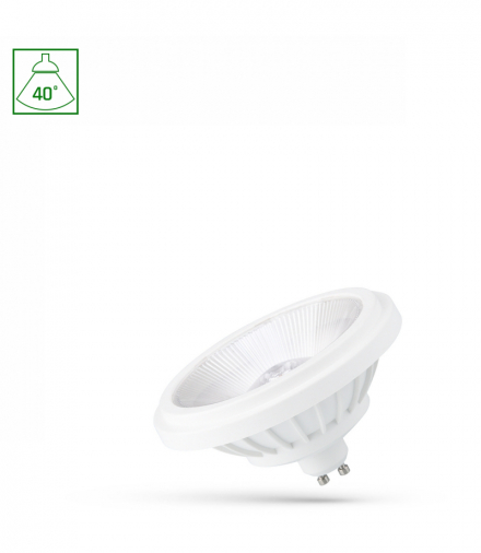 LED AR111 GU10 230V 14W BASIC 2 SMD 40ST WW BIAŁY SPECTRUM Spectrum WOJ+16845