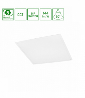 ALGINE PANEL BACKLIGHT 25W/40W/45W CCT 230V 90st IP20 UGR19 620x620x34MM BIAŁY 5 LAT GWARANCJI Spectrum SLI035075CCT_PW