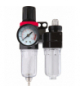 Reduktor z manometrem, filtrem i naolejaczem 1/4", Proline 66385