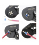 Zaciskarka do tulejek 0.25-10mm2 + 1200szt. tulejek Bigstren 22717 00022717
