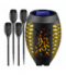 Lampa ogrodowa solarna pochodnia zestaw 4 szt. 23560 GARDLOV 00023560