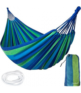 Hamak bez drążka Iso Trade wielokolorowy 150 kg 240 x 150 Gardlov 7532