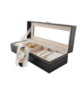 Organizer na zegarki 6 przegródek Soulima 11255