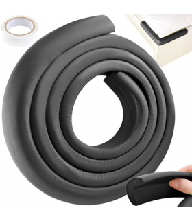 Taśma zabezpieczająca kanty czarna Ruhhy 11638