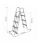 Drabinka do basenu 107cm 58330 Bestway 12087