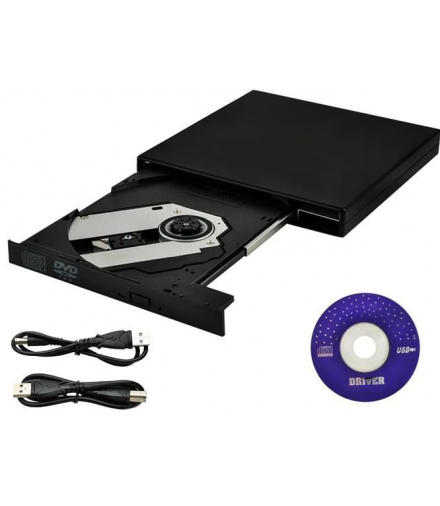 Napęd zewnętrzny przenośny + nagrywarka CD Izoxis 12911