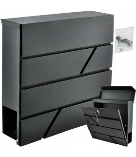 Skrzynka na listy S6238 antracyt Malatec 12986