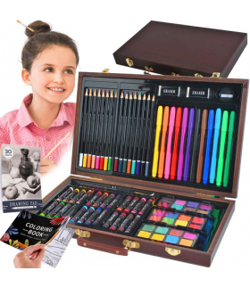 Zestaw do malowania 81 szt w walizce Maaleo 13060