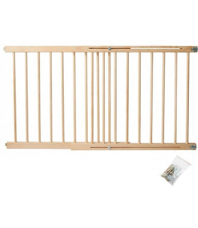 Bramka zabezpieczająca do drzwi 72-122 cm ISO 13266