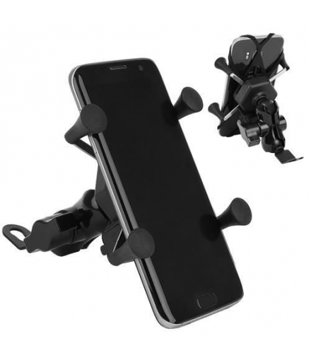 Uchwyt na telefon do motocykla z ładowarką Trizand 13663