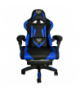 Fotel gamingowy czarno niebieski Dunmoon 13836