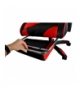 Fotel gamingowy czarno czerwony Dunmoon 13837