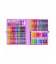 Zestaw do malowania w walizce 168 szt różowy Maaleo 13947