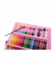 Zestaw do malowania w walizce 168 szt różowy Maaleo 13947