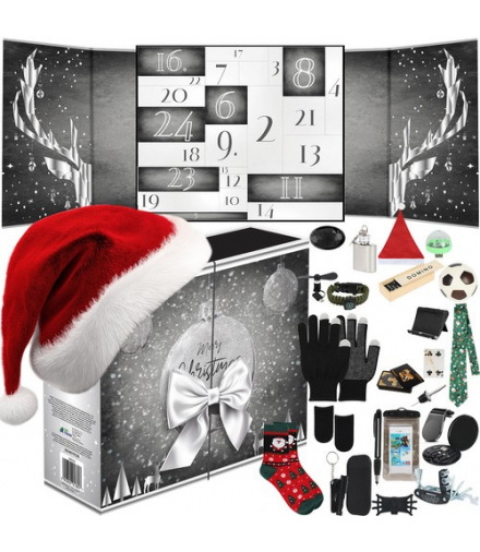 Kalendarz adwentowy dla mężczyzn Iso Trade 14019