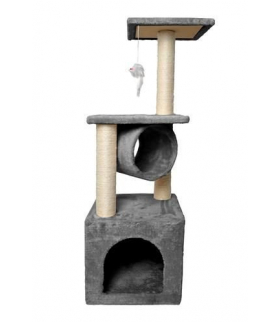 Drzewko dla kota 90 cm szare Purlov 14070