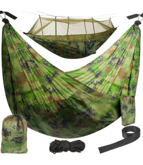 Hamak turystyczny Santiago Army 260x140cm Net Gardlov 14578