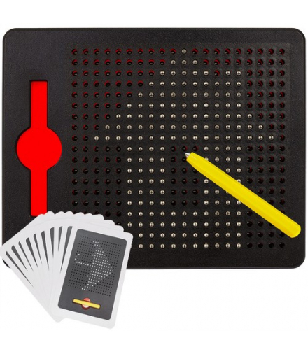 Tablica + kulki magnetyczne + rysik z magnesem Kruzzel 14795