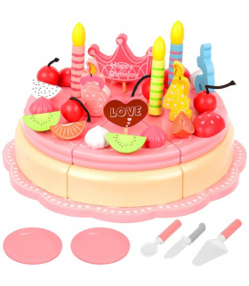 Tort urodzinowy drewniany Iso Trade 14797