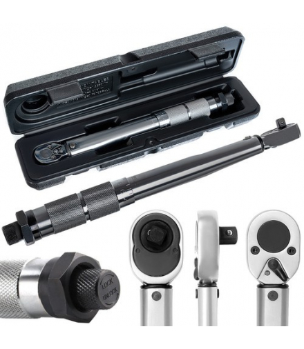 Klucz dynamometryczny, wielofunkcyjny z grzechotką Xtrobb 14928