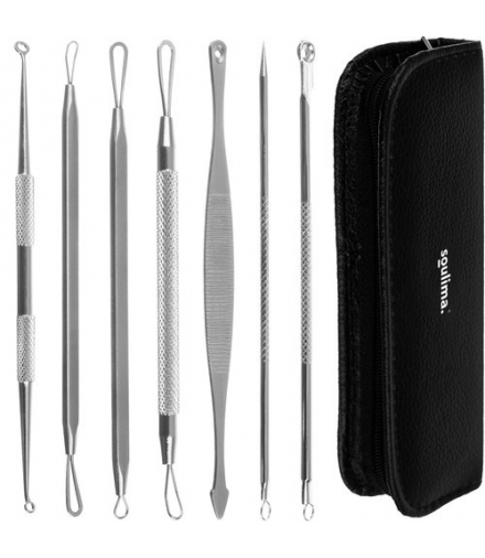 Łyżeczki do usuwania wągrów zestaw 7szt Soulima 14963