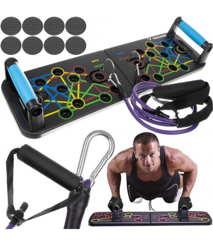 Deska/uchwyt do pompek z linkami Trizand 14972