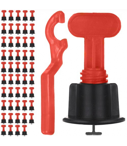 System do poziomowania płytek 51szt S14509 Bigstren 15106