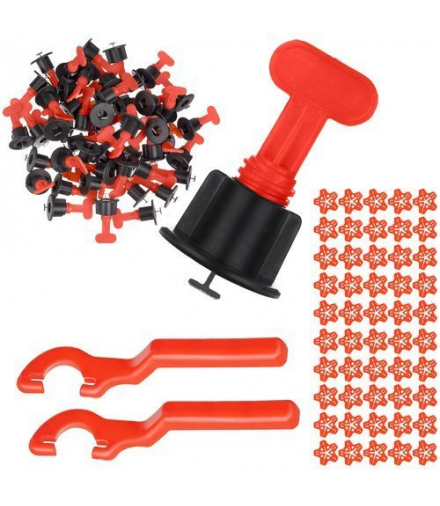 System do poziomowania płytek 150szt + klucze Bigstren 15107