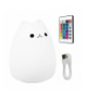 Lampka nocna LED kotek Izoxis 15192