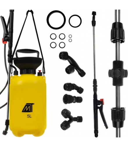 Opryskiwacz ciśnieniowy 5L zestaw dysz Malatec 15285