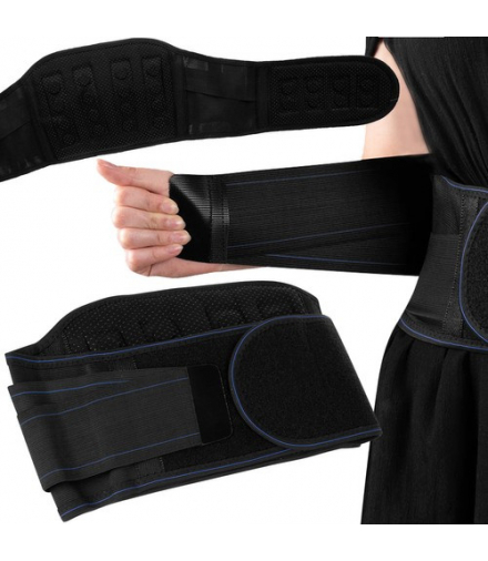 Pas magnetyczny na kręgosłup 24 magnesy 110cm Iso Trade 15300