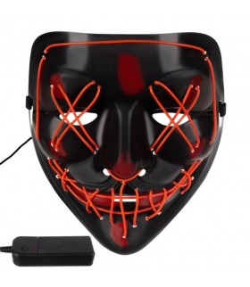 Maska podświetlana LED Malatec 15473