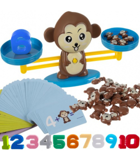 Gra edukacyjna małpka waga szalkowa ISO 15541