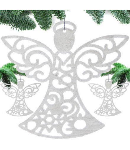 Bombki/ zawieszki choinkowe aniołki 3 szt. Malatec 15563