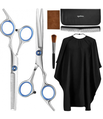 Nożyczki fryzjerskie 2szt + akcesoria Soulima 15666