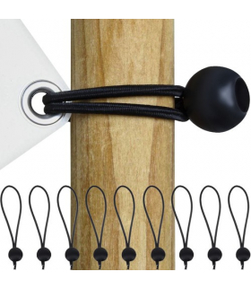 Zestaw gum z kulką do plandeki 10szt. Gardlov 15874