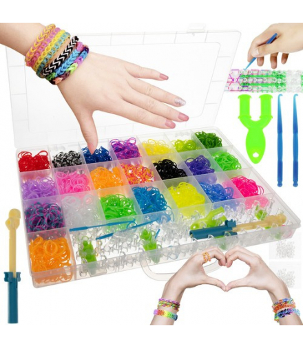 Gumki do robienia bransoletek DIY 18082 Kruzzel 16646