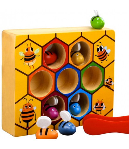 Gra drewniana "plaster miodu" Kruzzel 21910 16788